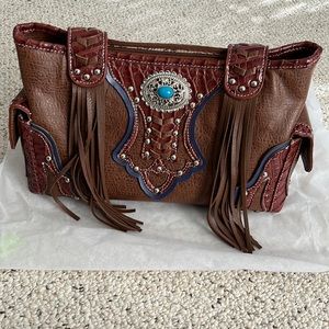 Western Purse w/ Matching Wallet